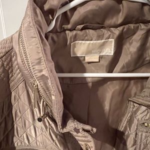 Michael Kors Quilted Jacket - Gold, 2X